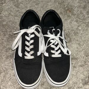 Vans Classic Black Canvas Sneakers